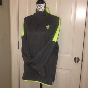 Men’s quarter-zip pullover. Like new. AAC logo.